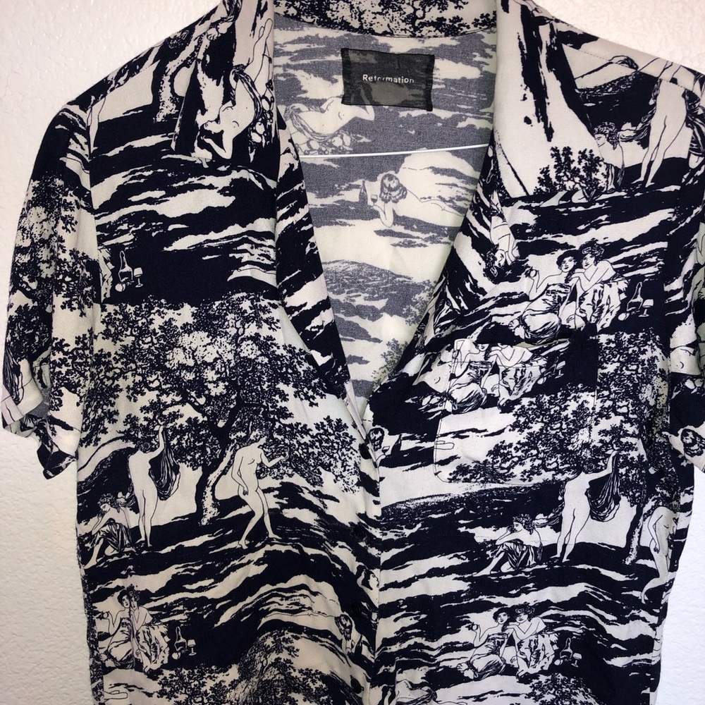 Reformation Button Up